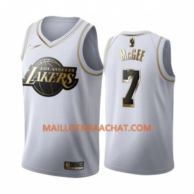 Maillot NBA Los Angeles Lakers JaVale McGee 7 Nike 2019-20 Blanc Golden Edition Swingman - Homme